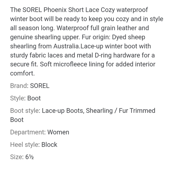 Sorel Boots - Picture 5 of 11